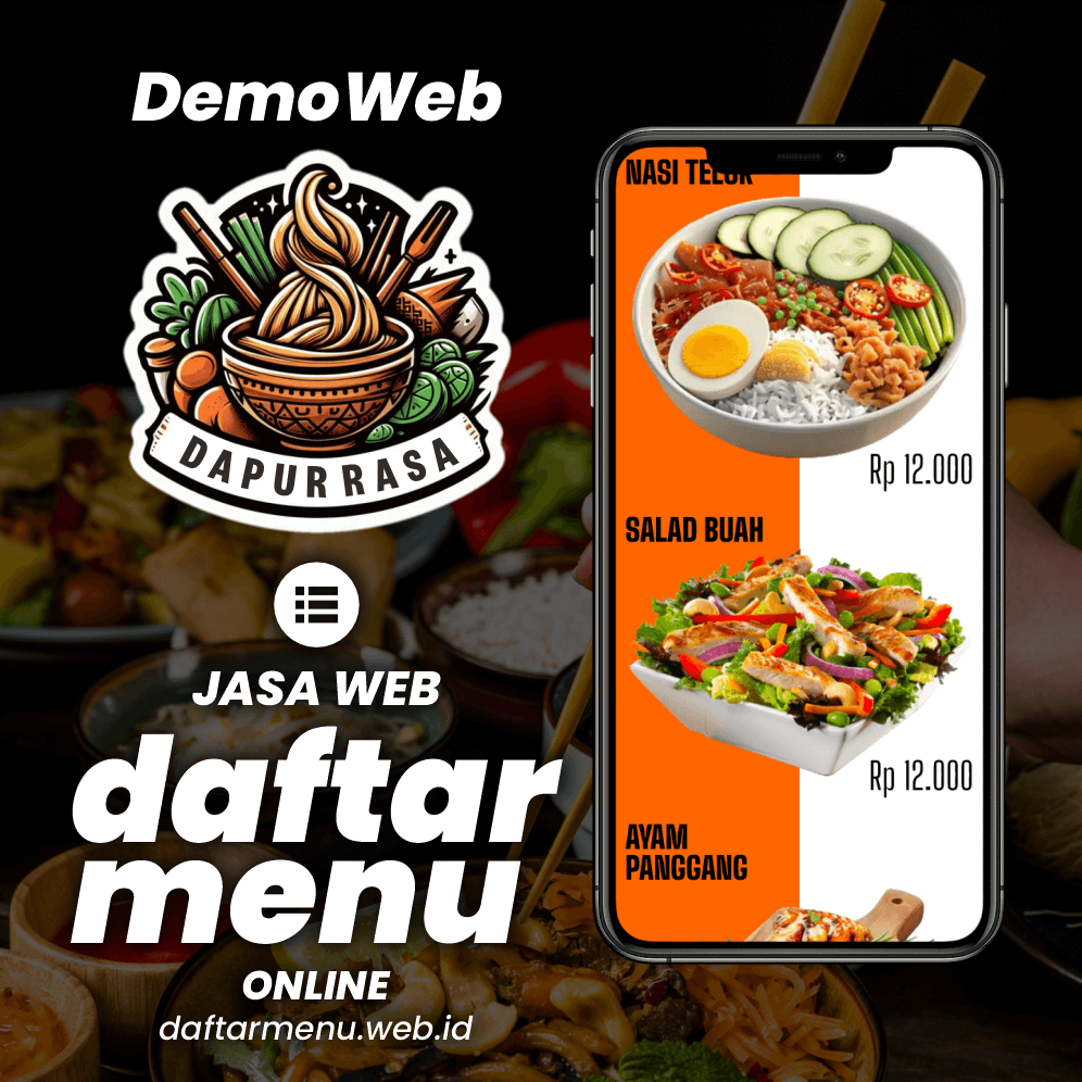 DAFTAR MENU DAPUR RASA