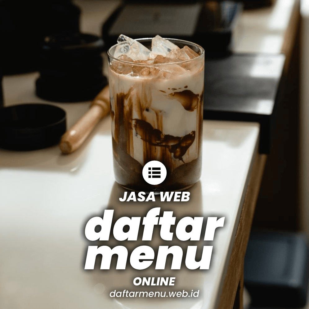 MENU MAKANAN MINUMAN CAFE