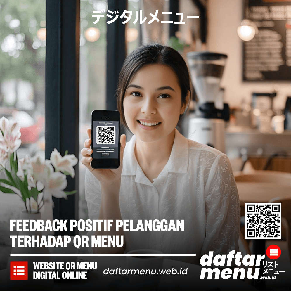 Feedback Positif Pelanggan QR Menu