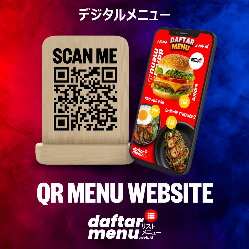 JASA WEBSITE QR MENU