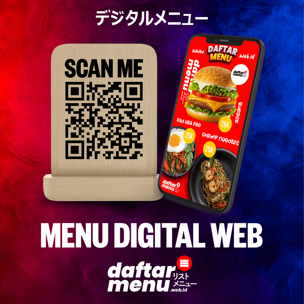 Jasa Website Menu Digital