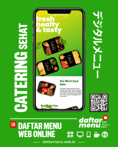 Website Menu Catering Makanan Sehat dan Diet
