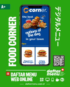Daftar Menu Online Food Corner