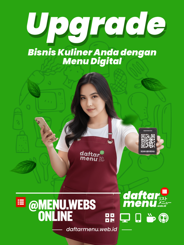 Upgrade Bisnis Kuliner Anda dengan Menu Digital